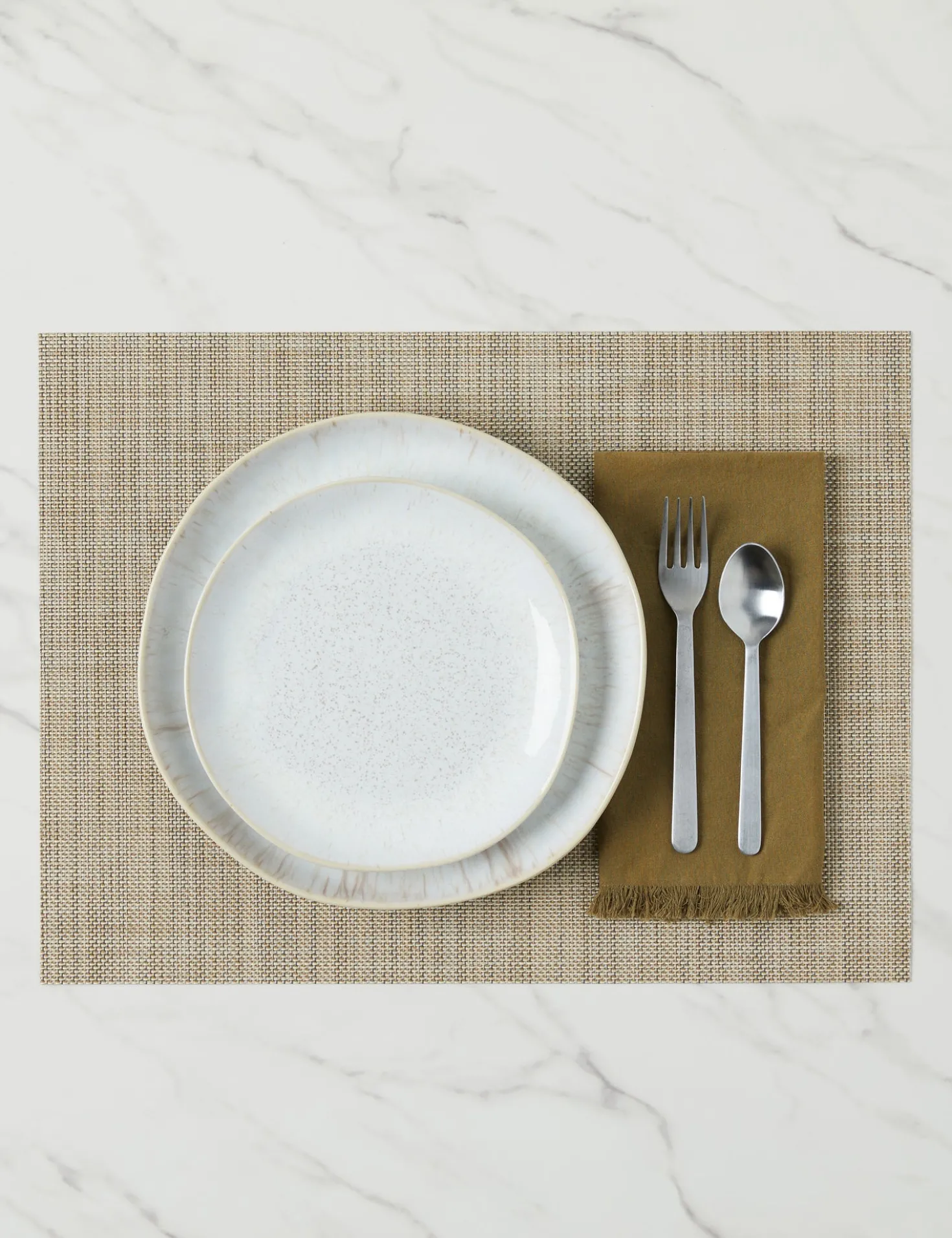 Mini Basketweave Rectangle Placemat (Set of 4) by Chilewich