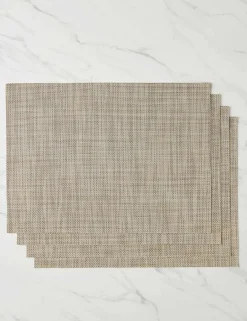 Mini Basketweave Rectangle Placemat (Set of 4) by Chilewich