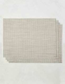 Mini Basketweave Rectangle Placemat (Set of 4) by Chilewich