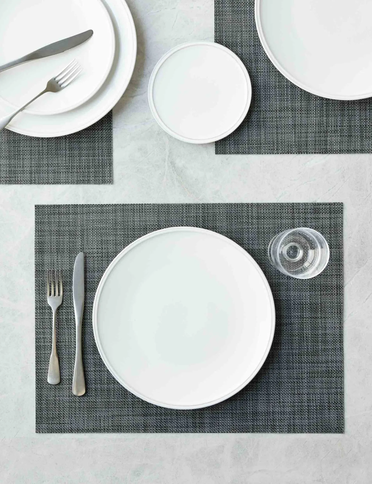 Mini Basketweave Rectangle Placemat (Set of 4) by Chilewich