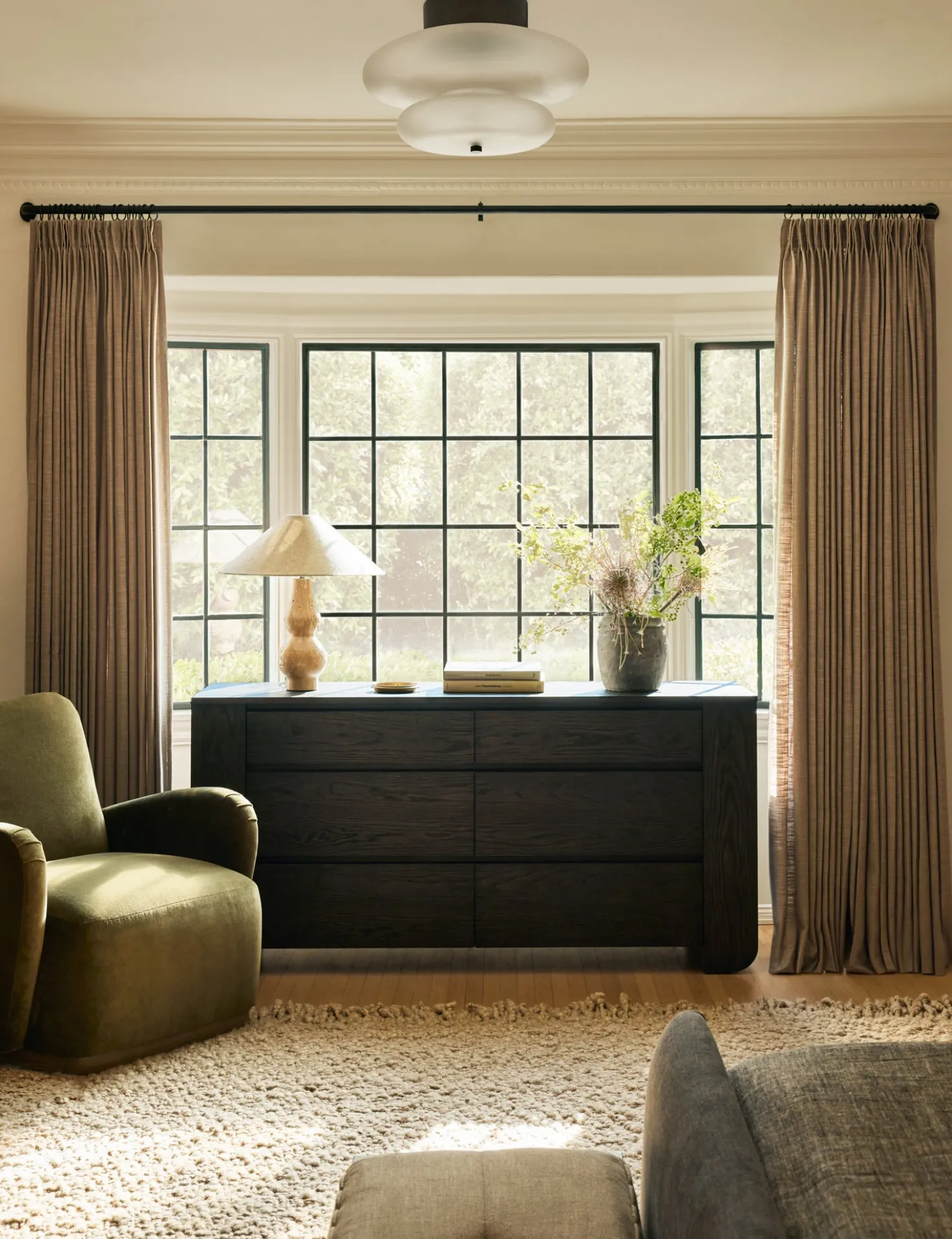Miru Flush Mount Light by DISC Interiors