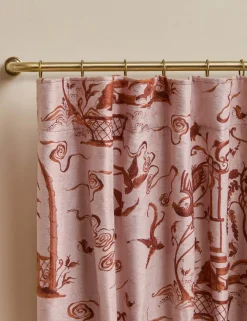 Misha Toile Curtain Panel