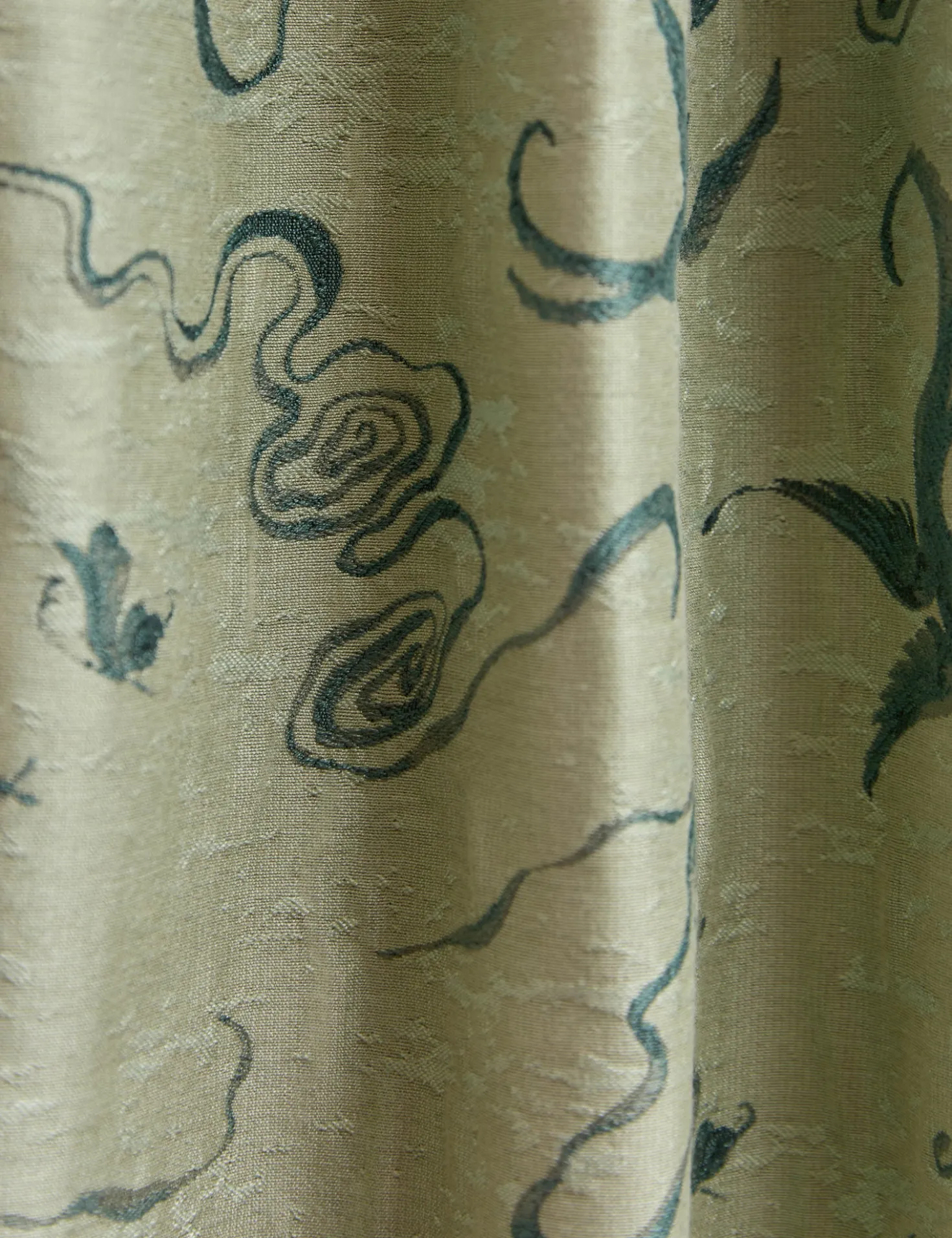 Misha Toile Curtain Panel