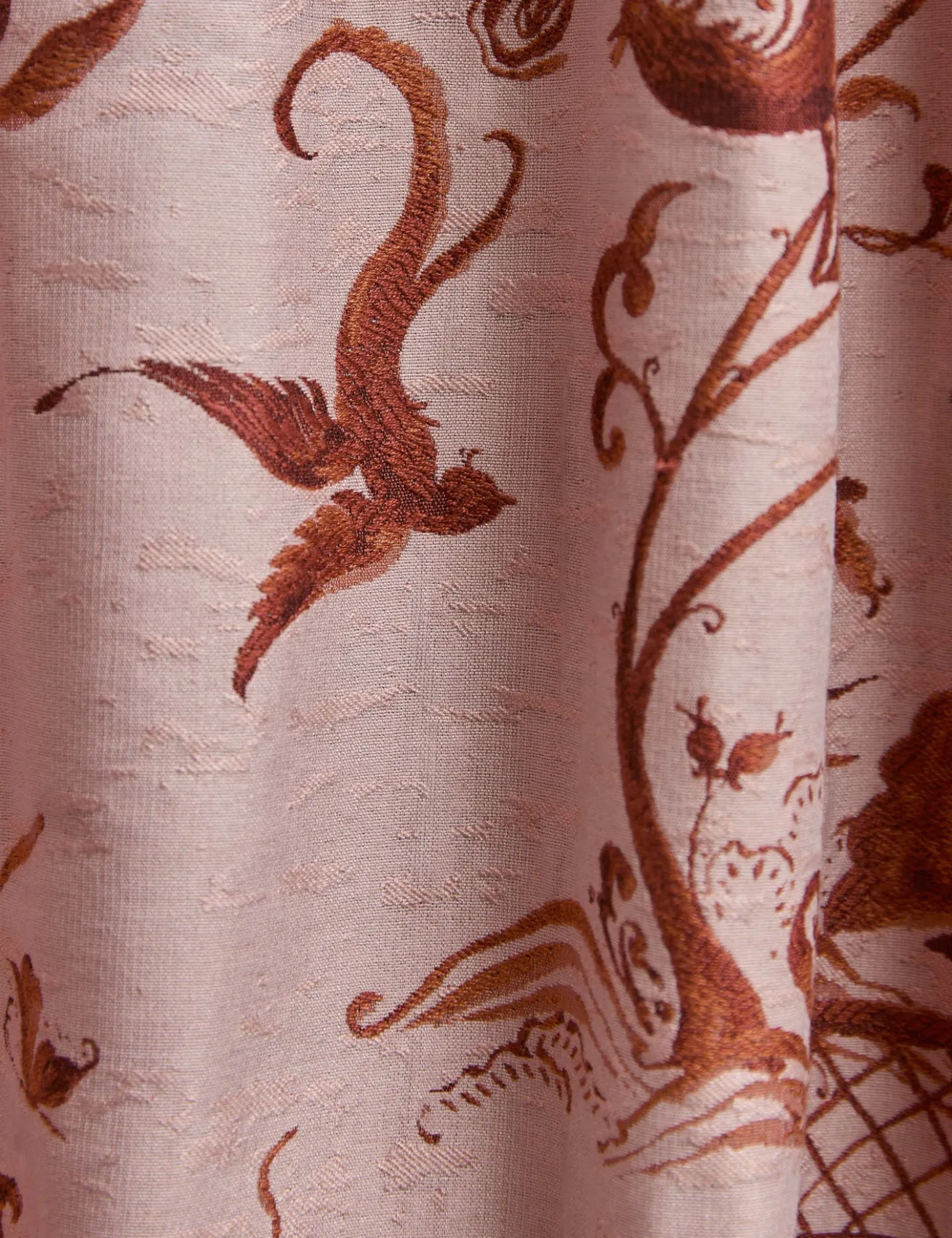 Misha Toile Curtain Panel