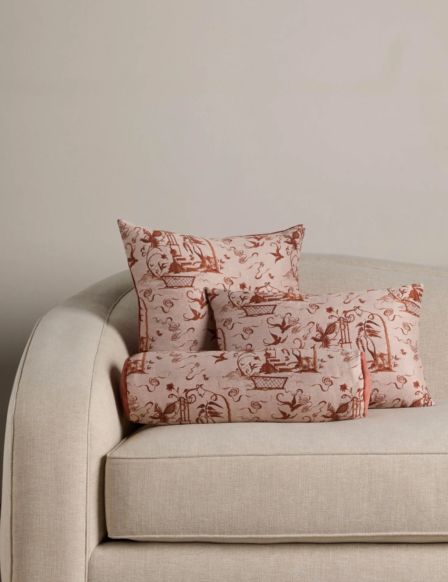 Misha Toile Pillow