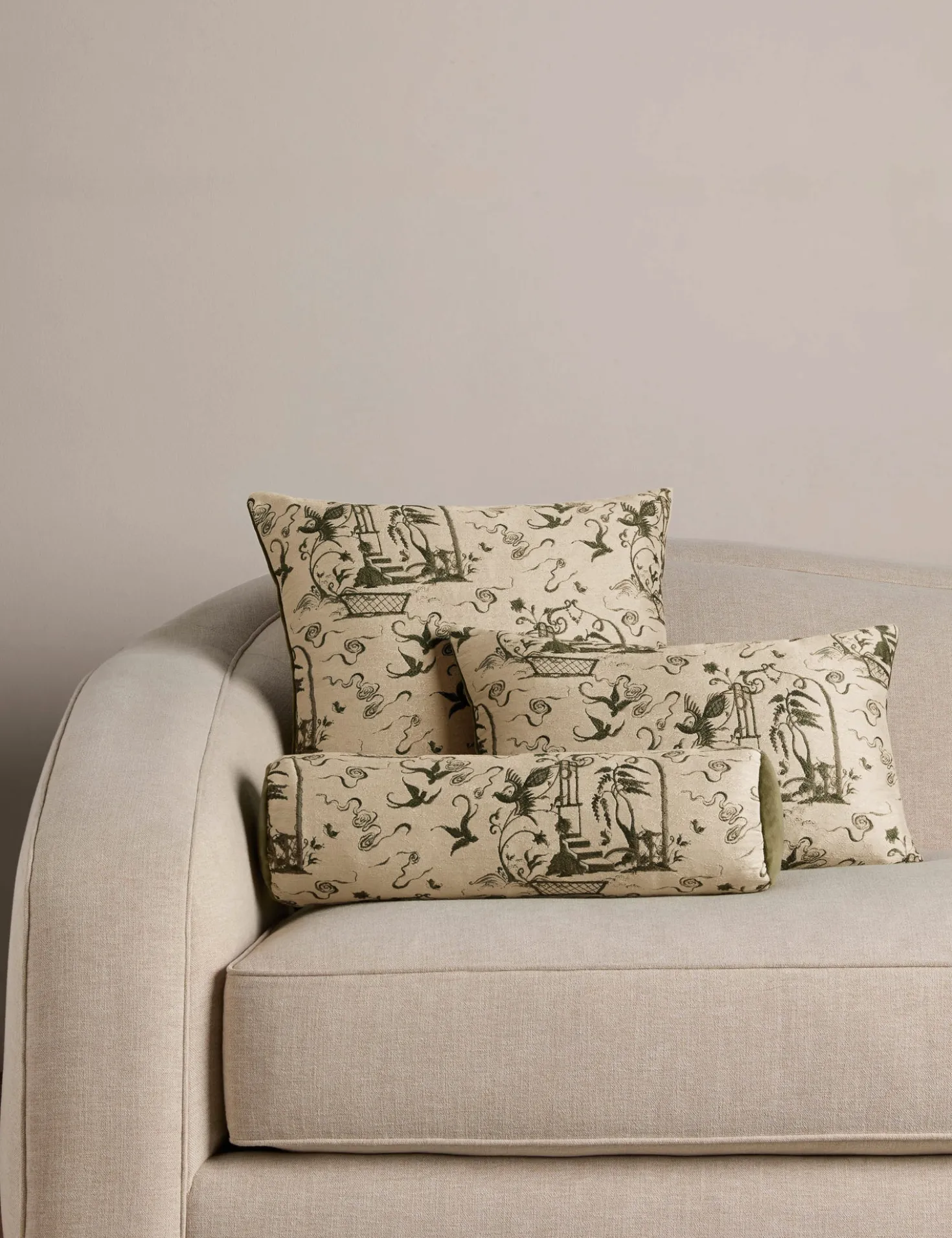 Misha Toile Pillow