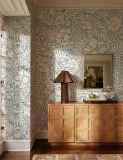 Modern Acanthus Peel + Stick Wallpaper by Erin & Ben Co.