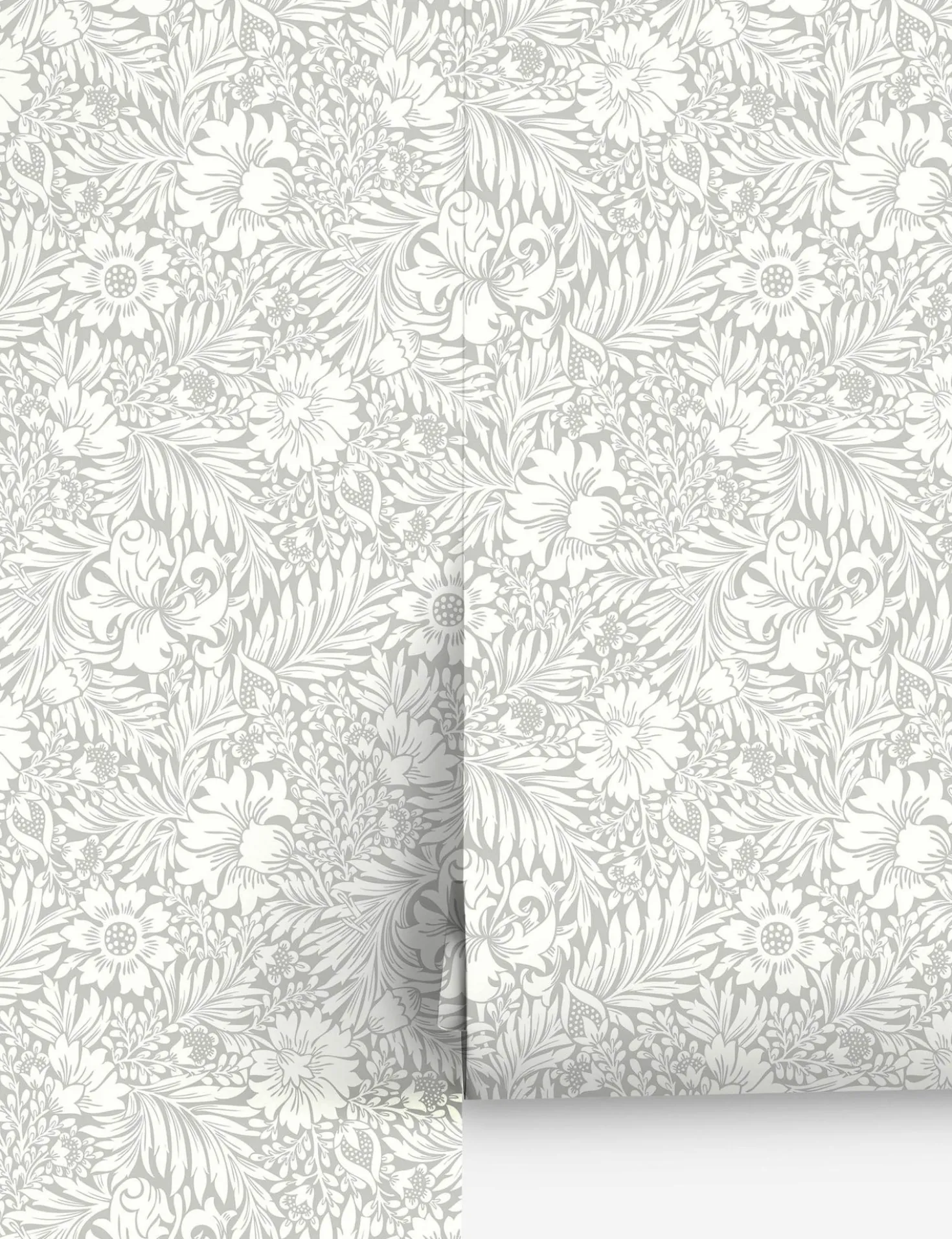Modern Acanthus Peel + Stick Wallpaper by Erin & Ben Co.
