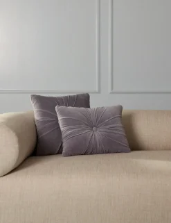Monroe Velvet Lumbar Pillow