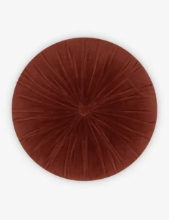 Monroe Velvet Round Pillow