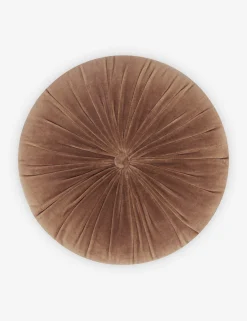 Monroe Velvet Round Pillow