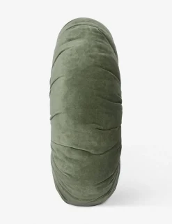 Monroe Velvet Round Pillow