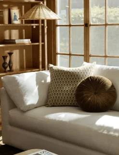Monroe Velvet Round Pillow
