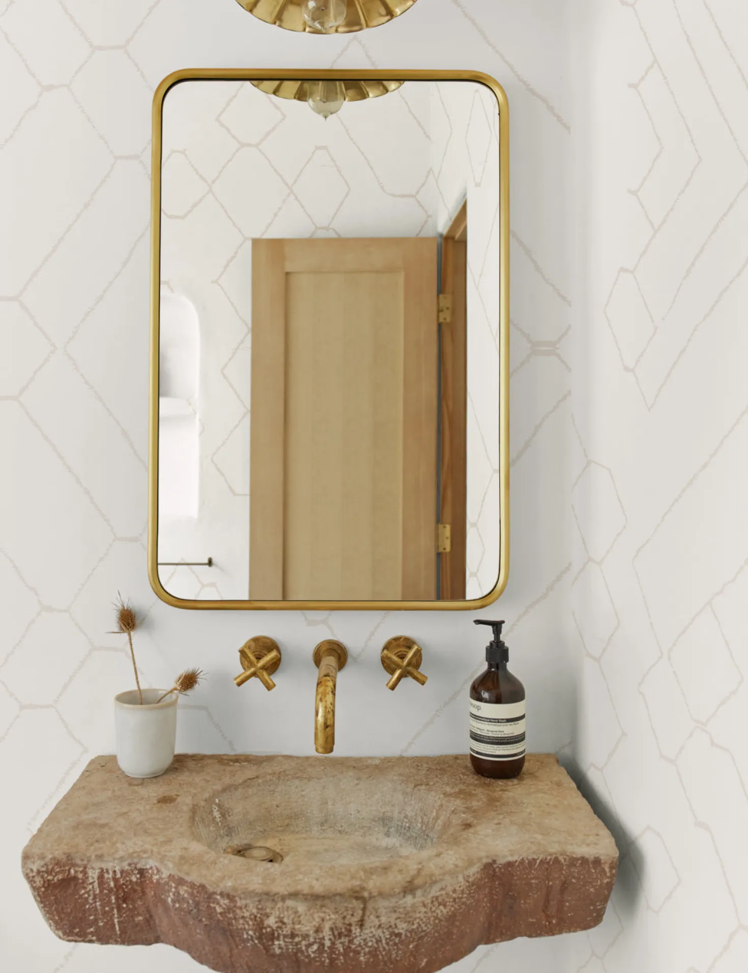 Moroccan Wallpaper Mural by Sarah Sherman Samuel