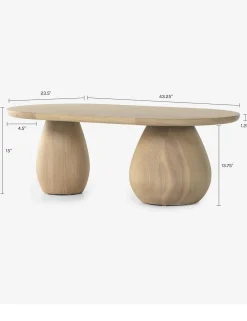 Mulholland Oval Coffee Table