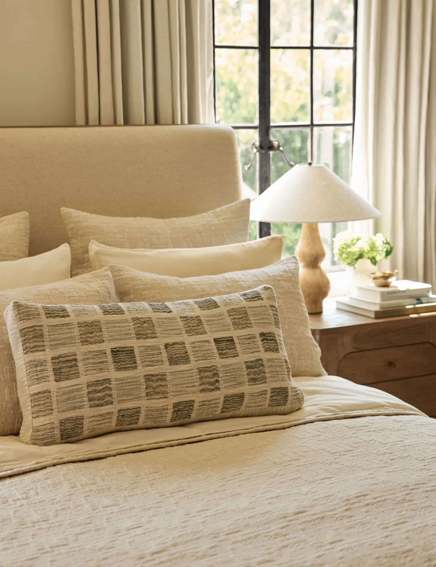Muro Cotton Coverlet by DISC Interiors