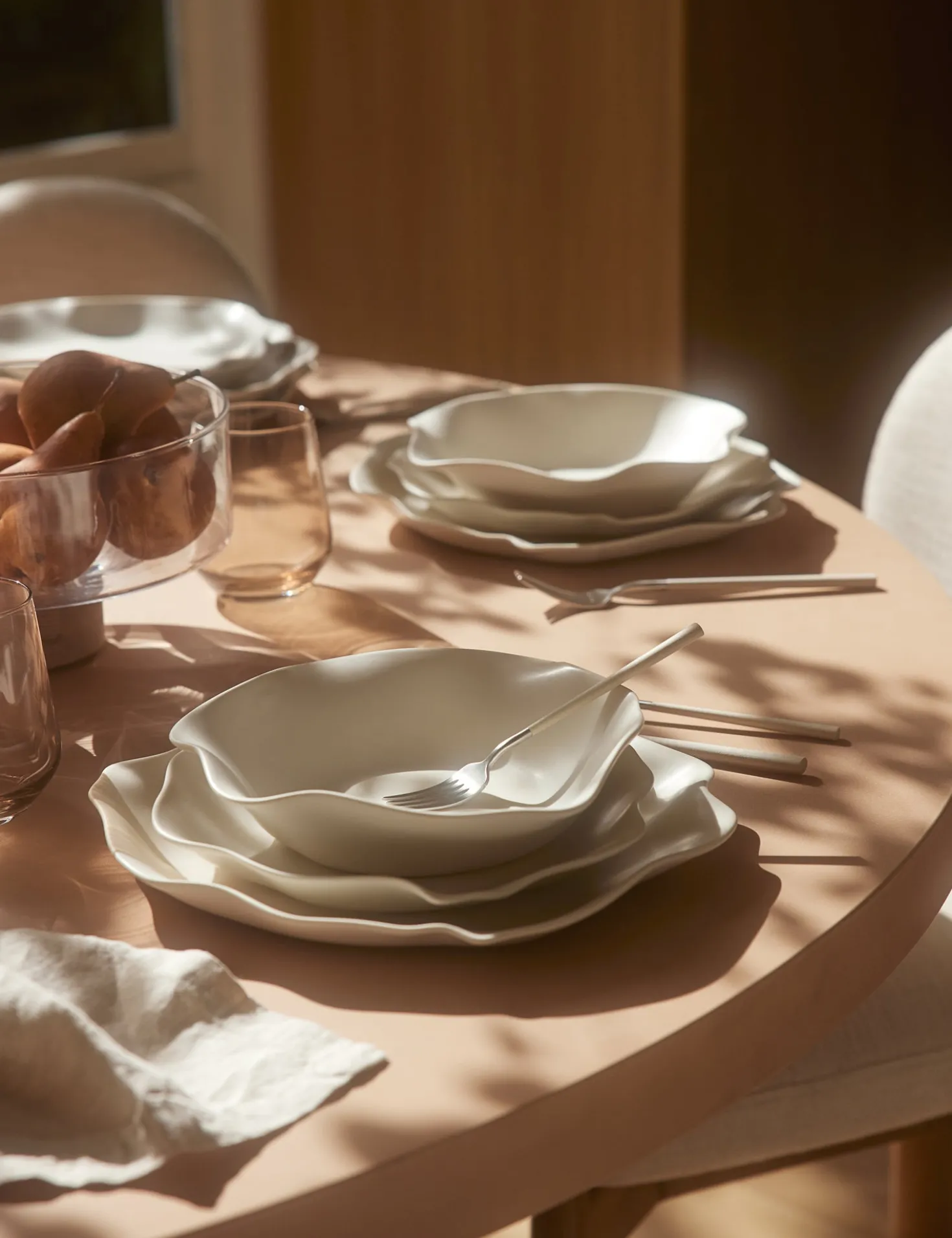 Nadia Satin-Matte Stoneware Dinnerware