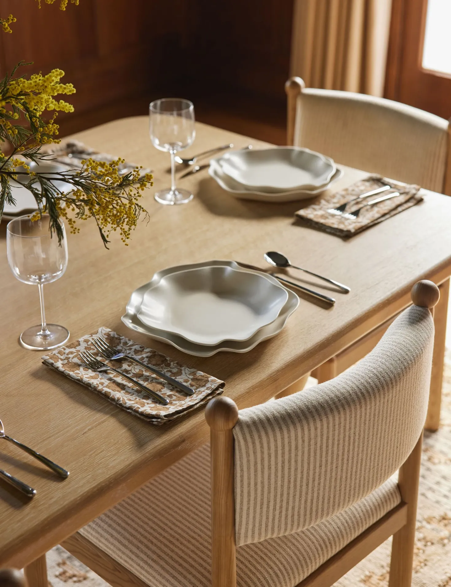 Nadia Satin-Matte Stoneware Dinnerware