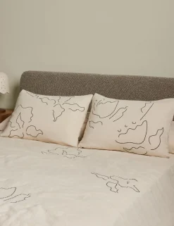 Narsi Linen Cotton Sham (Set of 2) by Sarah Sherman Samuel