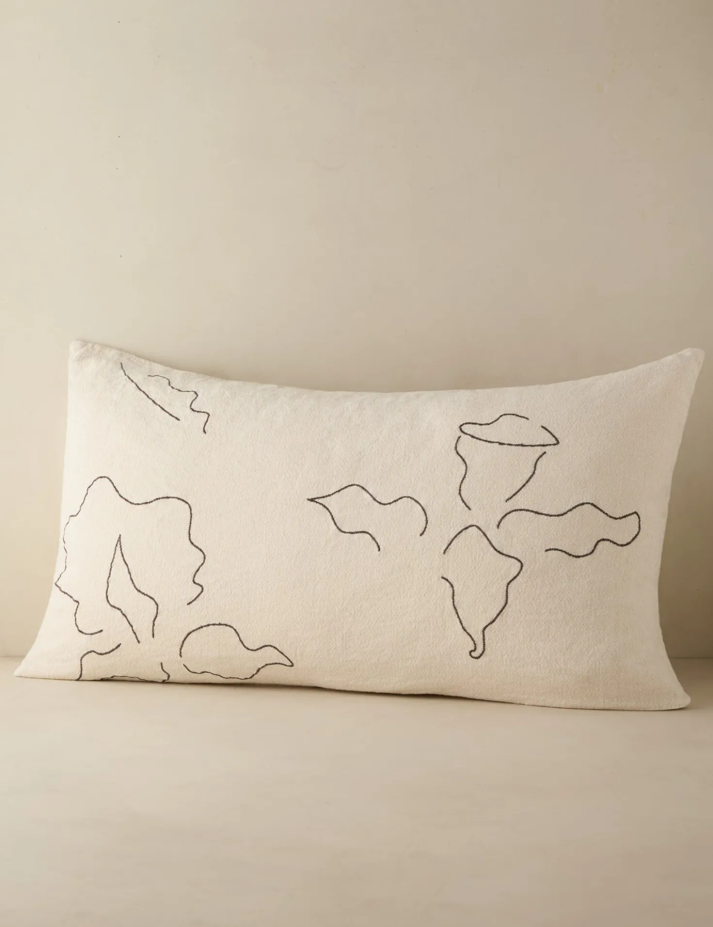 Narsi Linen Cotton Sham (Set of 2) by Sarah Sherman Samuel