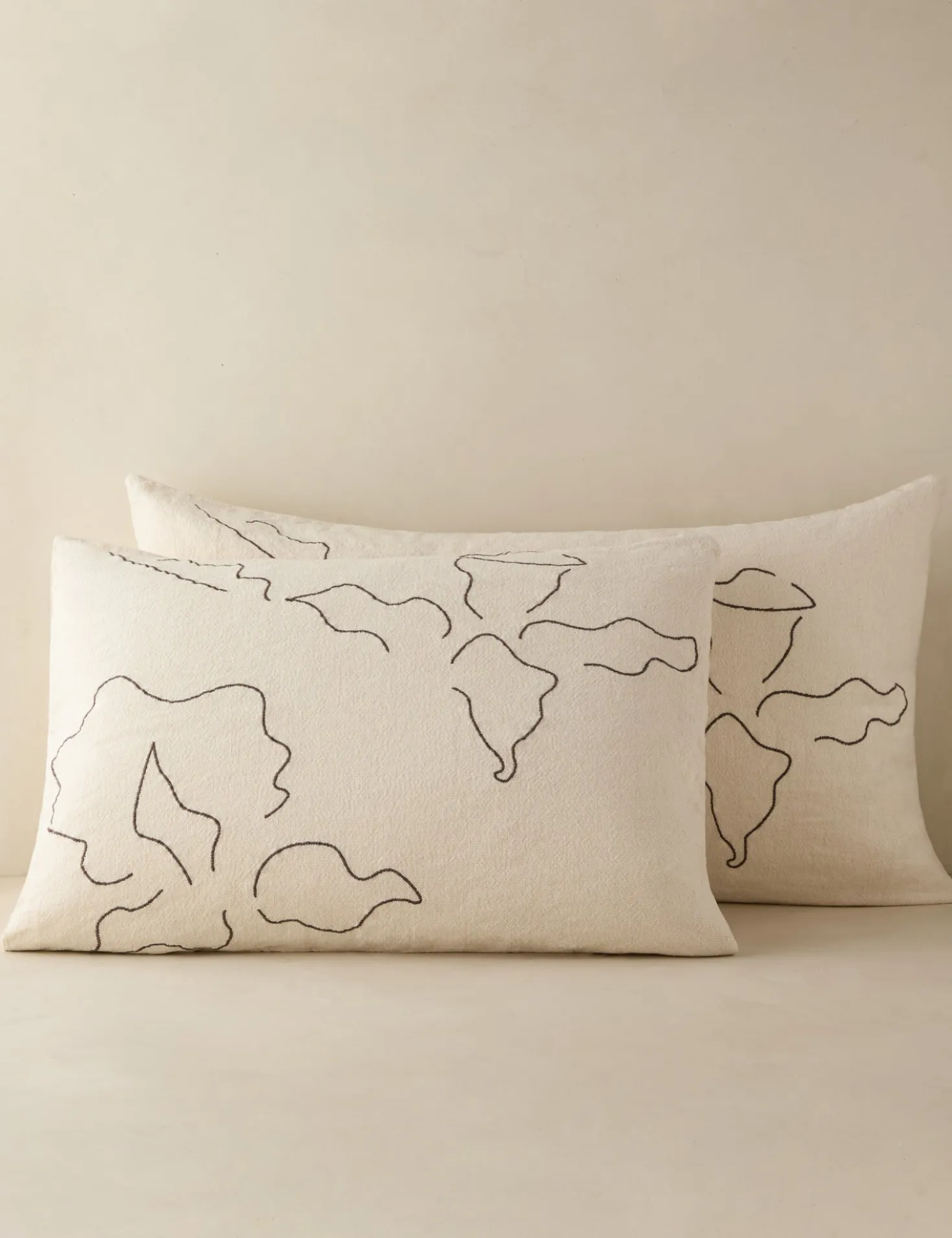 Narsi Linen Cotton Sham (Set of 2) by Sarah Sherman Samuel