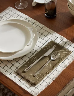 Narsi Table Linens by Sarah Sherman Samuel