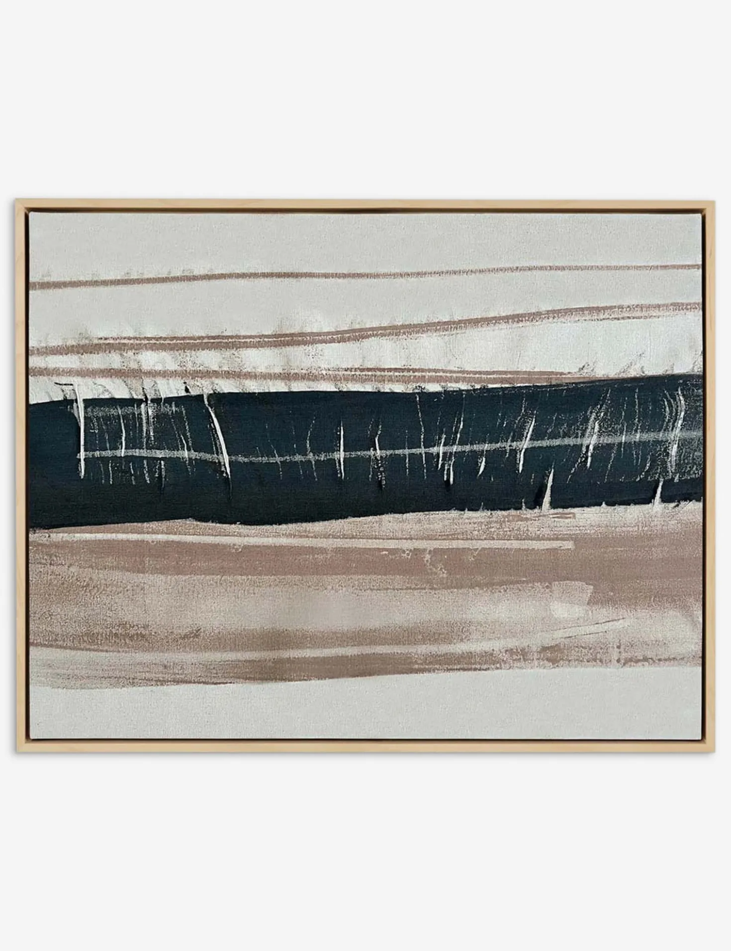 Neutral Abstract No. 21 Wall Art by Visual Contrast