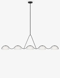 Nido Linear Chandelier by Kelly Wearstler