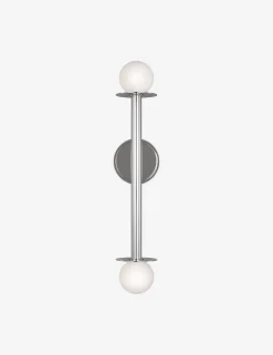 Nodes Double Sconce by Kelly Wearstler