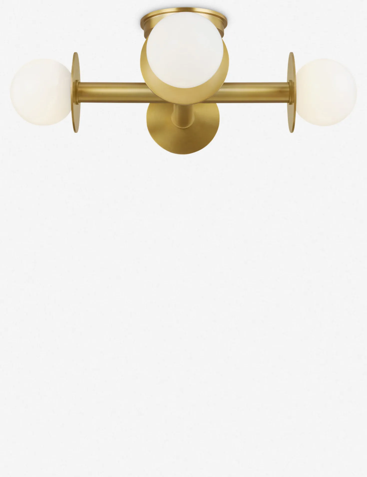 Nodes Semi-Flush Mount Light by Kelly Wearstler