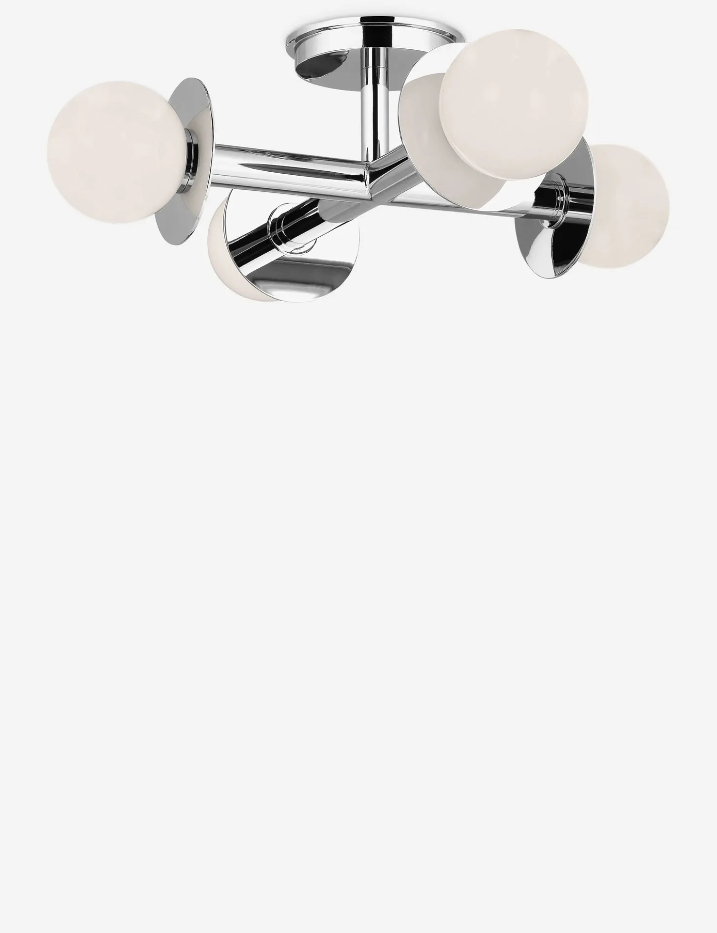 Nodes Semi-Flush Mount Light by Kelly Wearstler