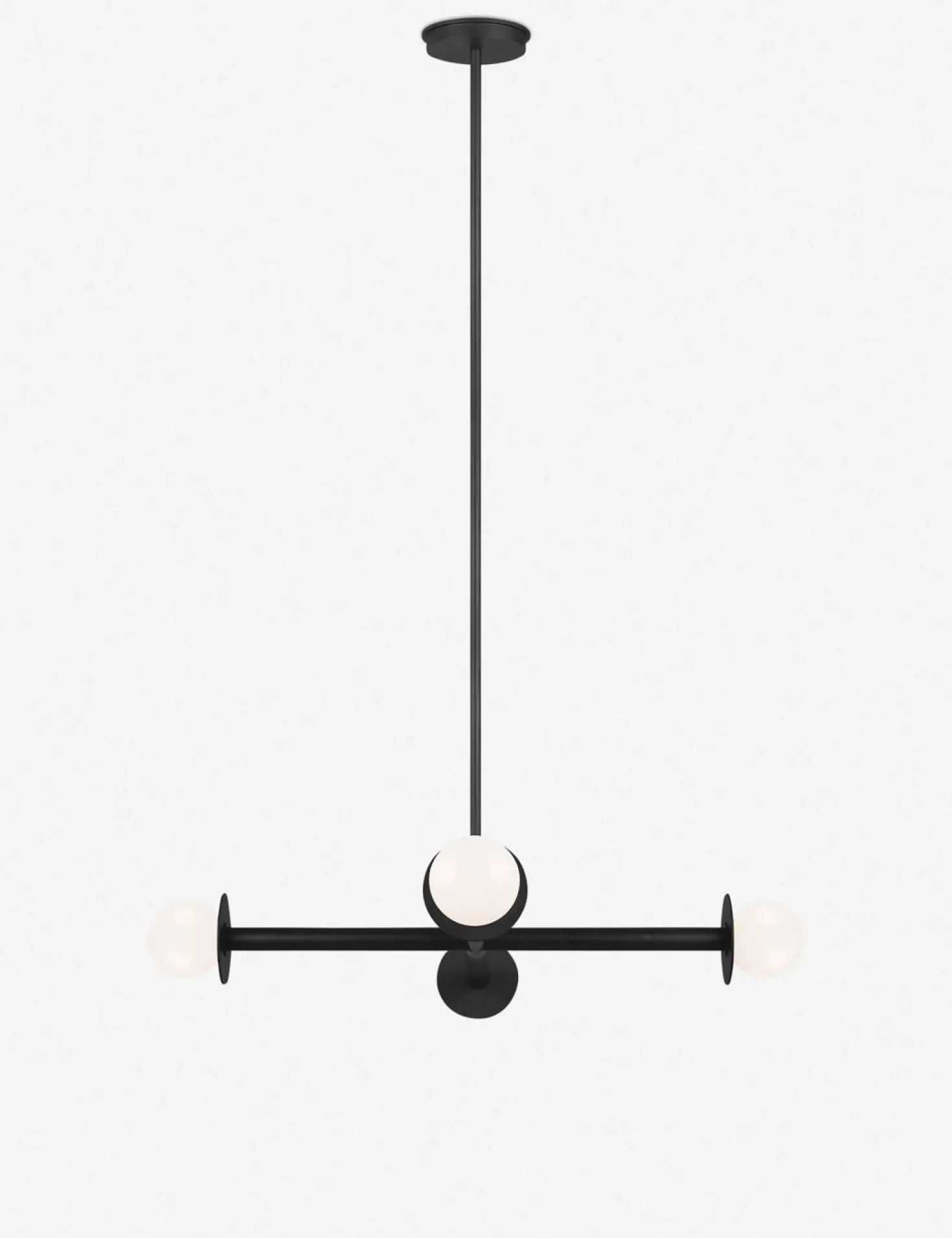 Nodes Wide Chandelier by Kelly Wearstler