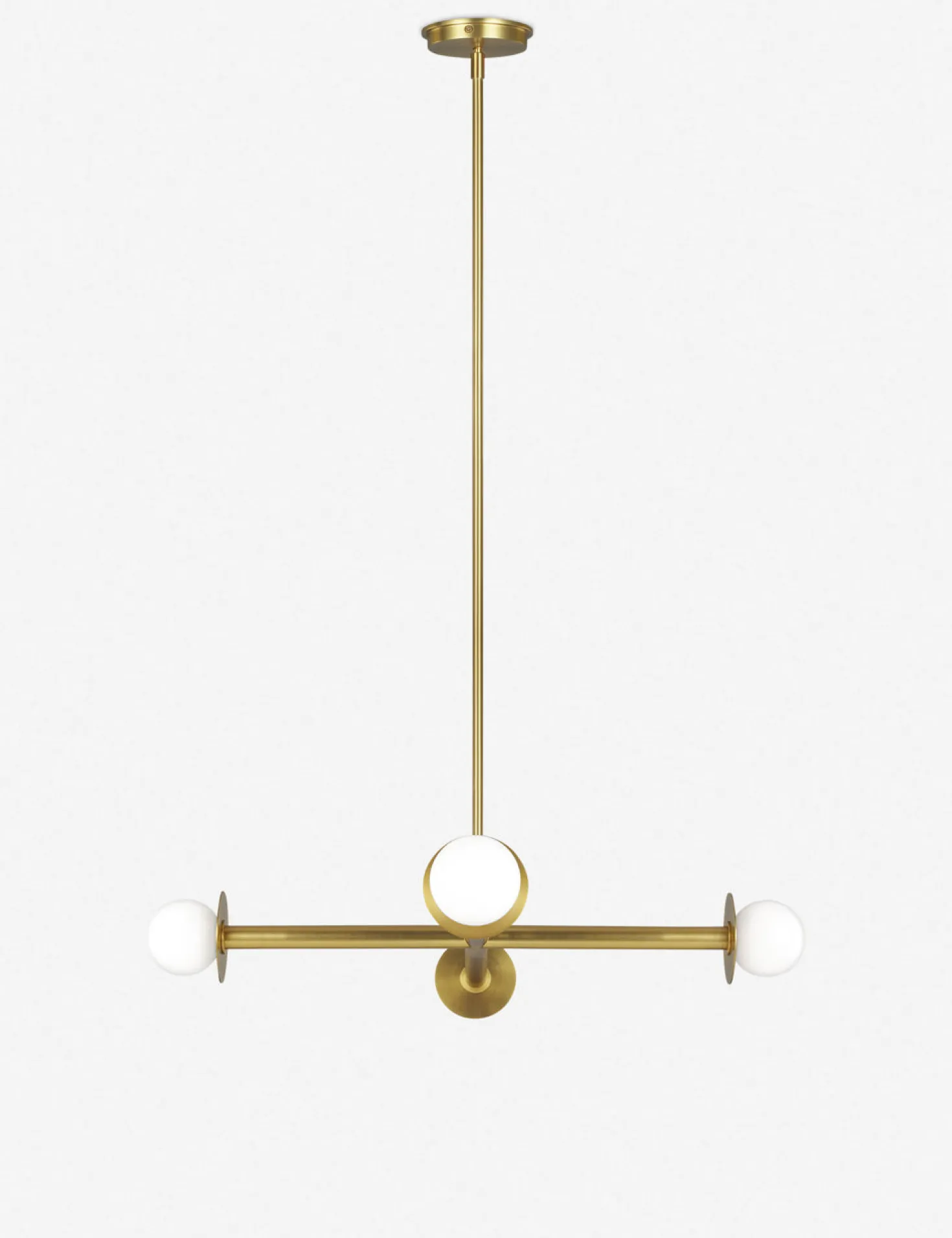 Nodes Wide Chandelier by Kelly Wearstler