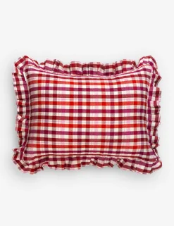 Noel Ruffle Pillow by Archive NY