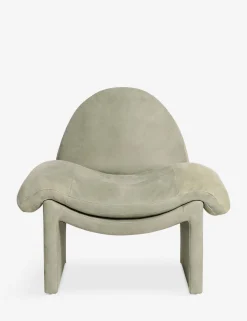 Nolina Leather Accent Chair by Carly Cushnie