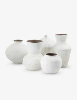 Noor Ceramic Vases (Set of 5) by Regina Andrew