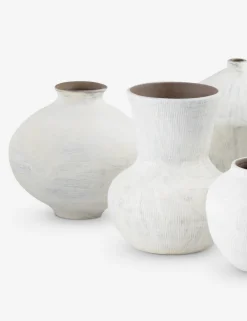 Noor Ceramic Vases (Set of 5) by Regina Andrew