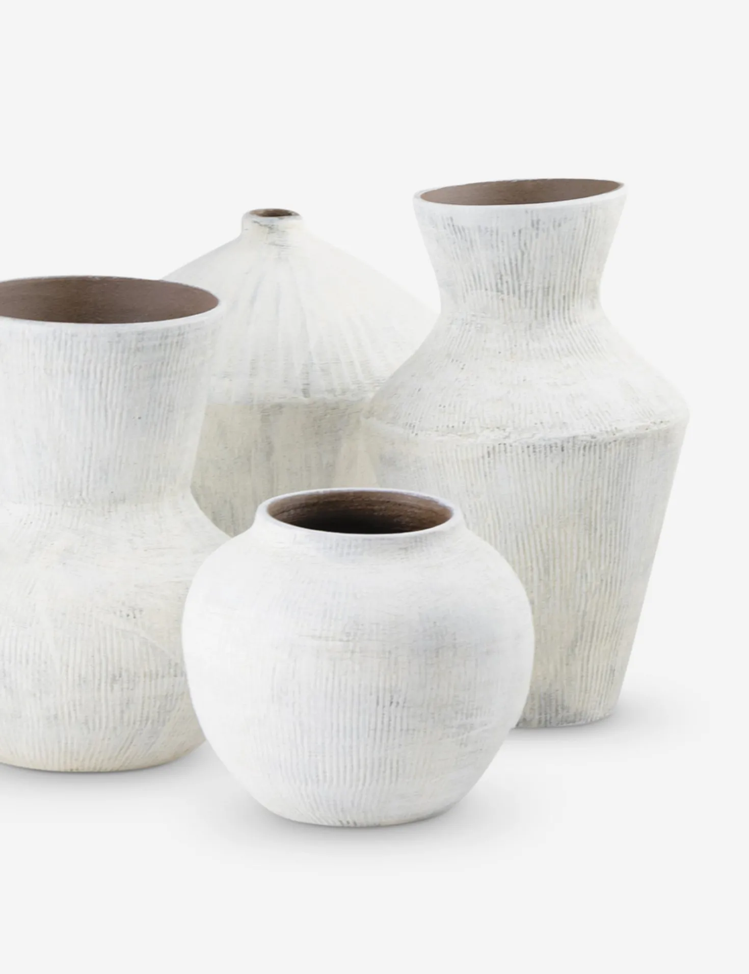 Noor Ceramic Vases (Set of 5) by Regina Andrew