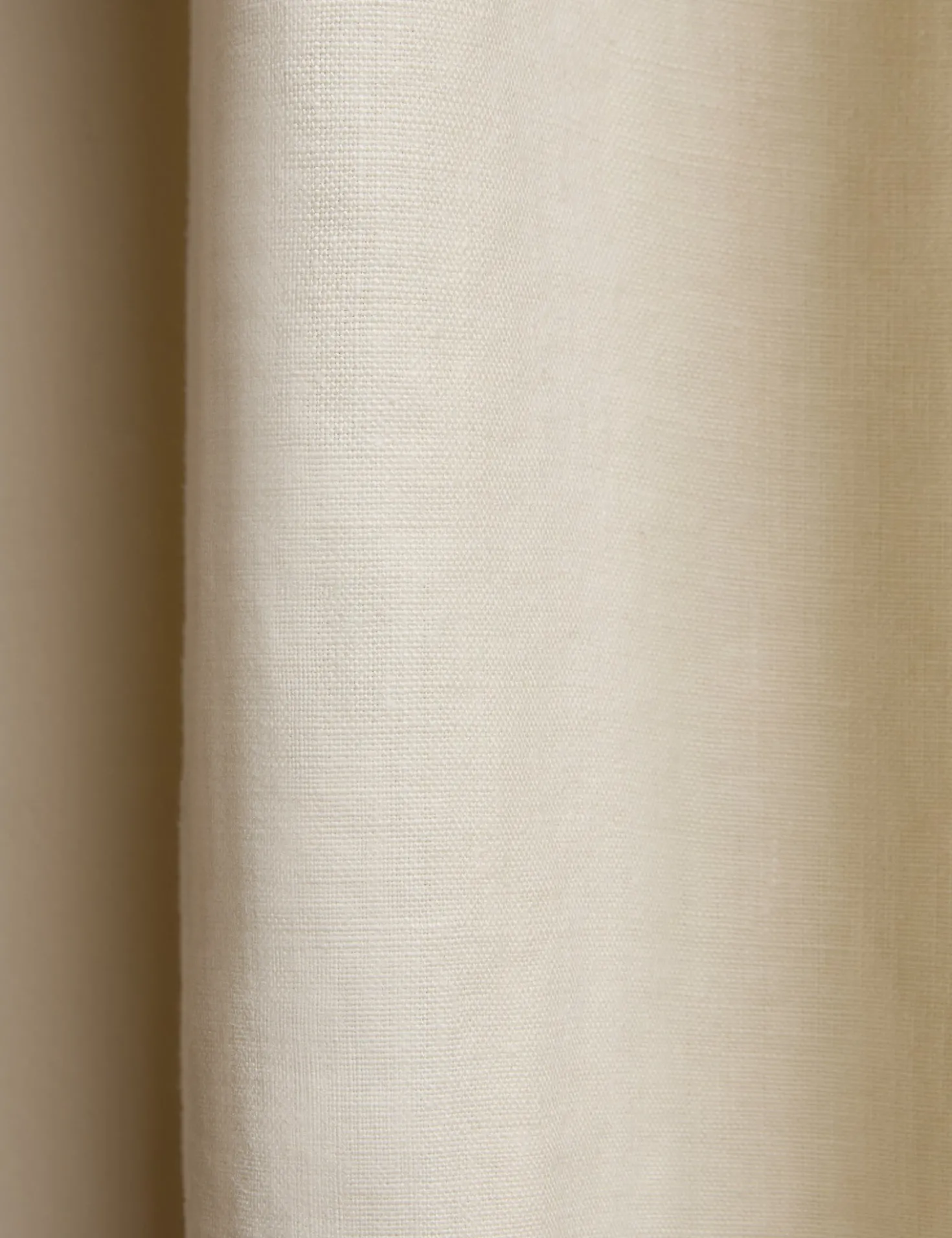 Nori Ruffle Belgian Linen Curtain Panel