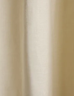 Nori Ruffle Belgian Linen Curtain Panel