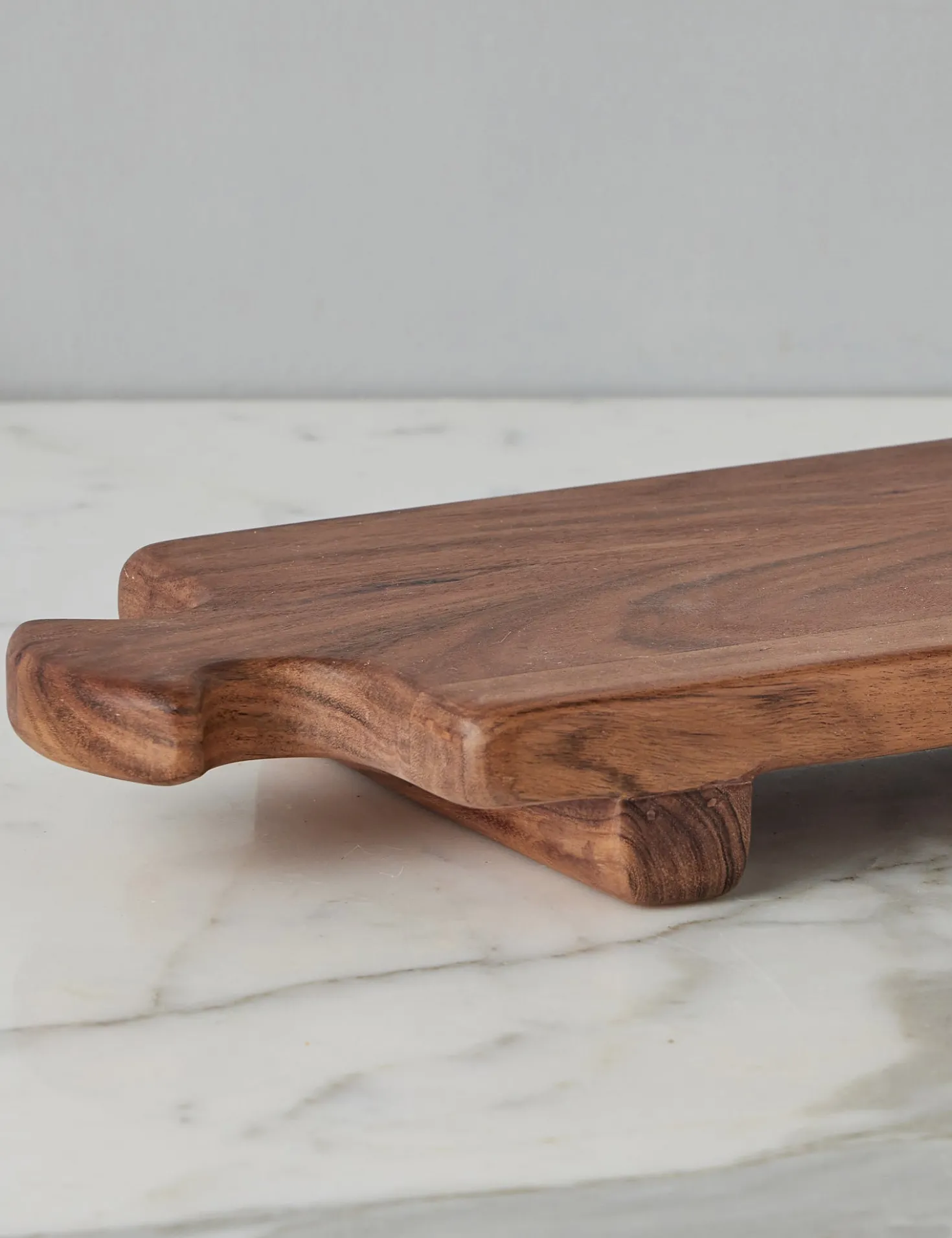 Normandy Wood Riser Footed Tray by etúHOME