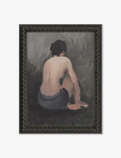 Nude Back Study Wall Art by Ryan Brown