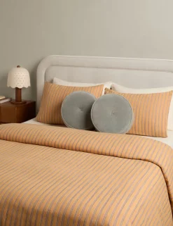 Oja Linen Cotton Duvet Cover by Sarah Sherman Samuel