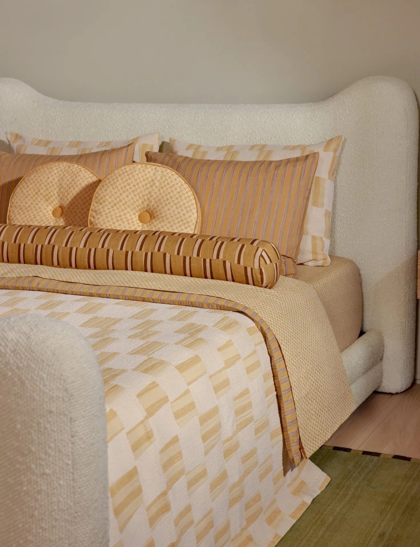 Oja Linen Cotton Duvet Cover by Sarah Sherman Samuel