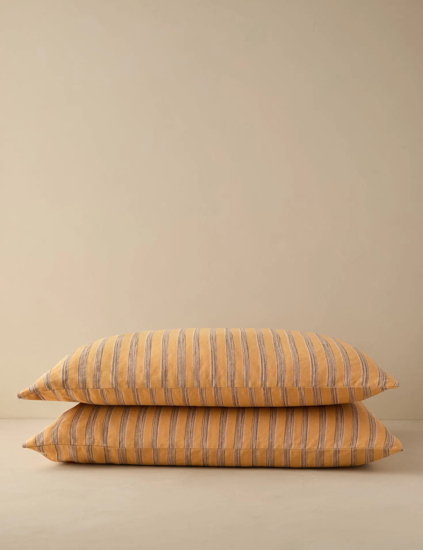 Oja Linen Cotton Pillowcases (Set Of 2) by Sarah Sherman Samuel
