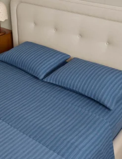 Oja Linen Cotton Sheet Set by Sarah Sherman Samuel