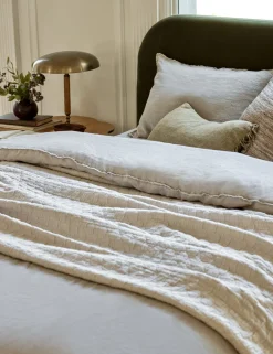 Ojai Cotton Matelassé Coverlet by Pom Pom at Home