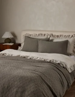 Ojai Cotton Matelassé Coverlet by Pom Pom at Home