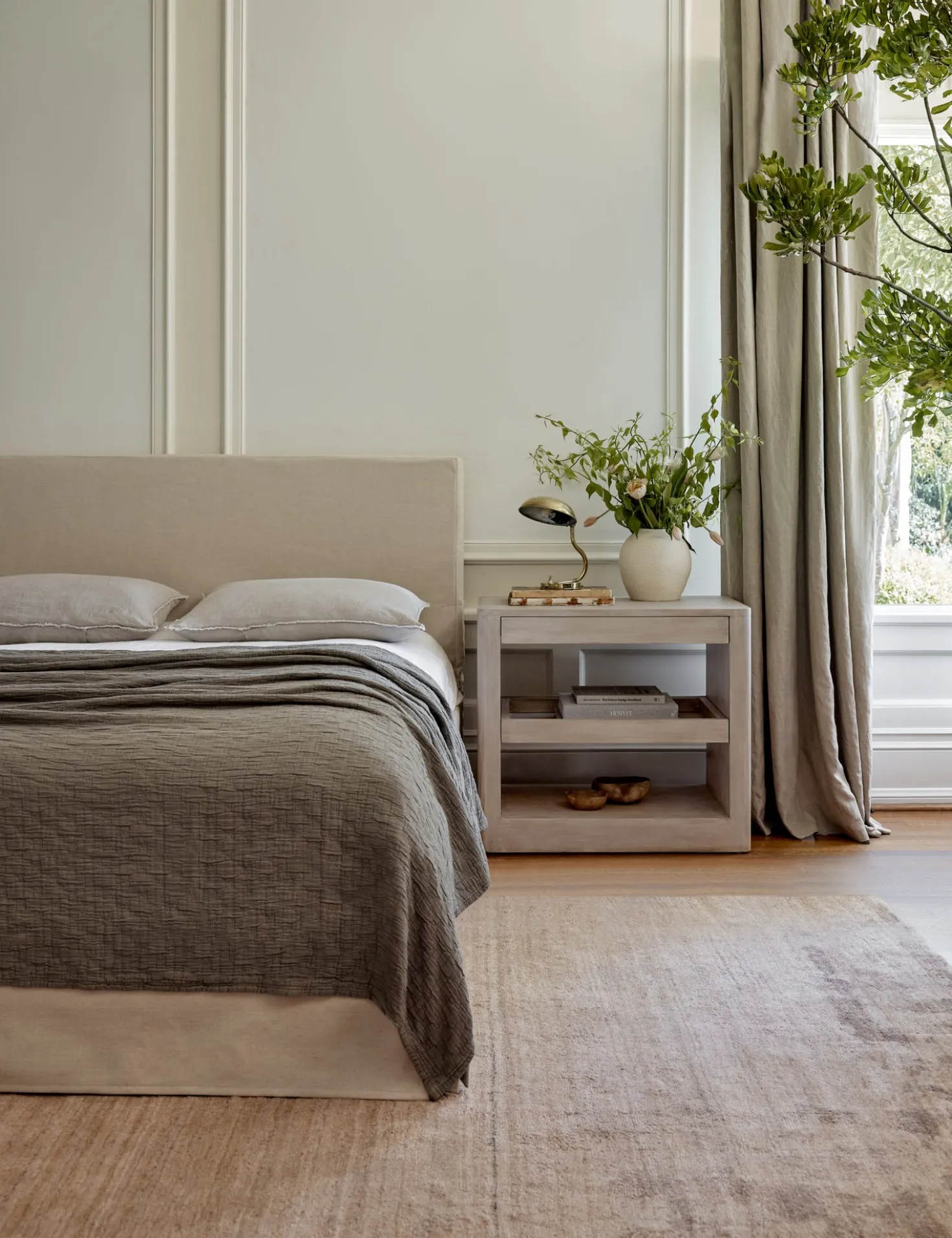 Ojai Cotton Matelassé Coverlet by Pom Pom at Home