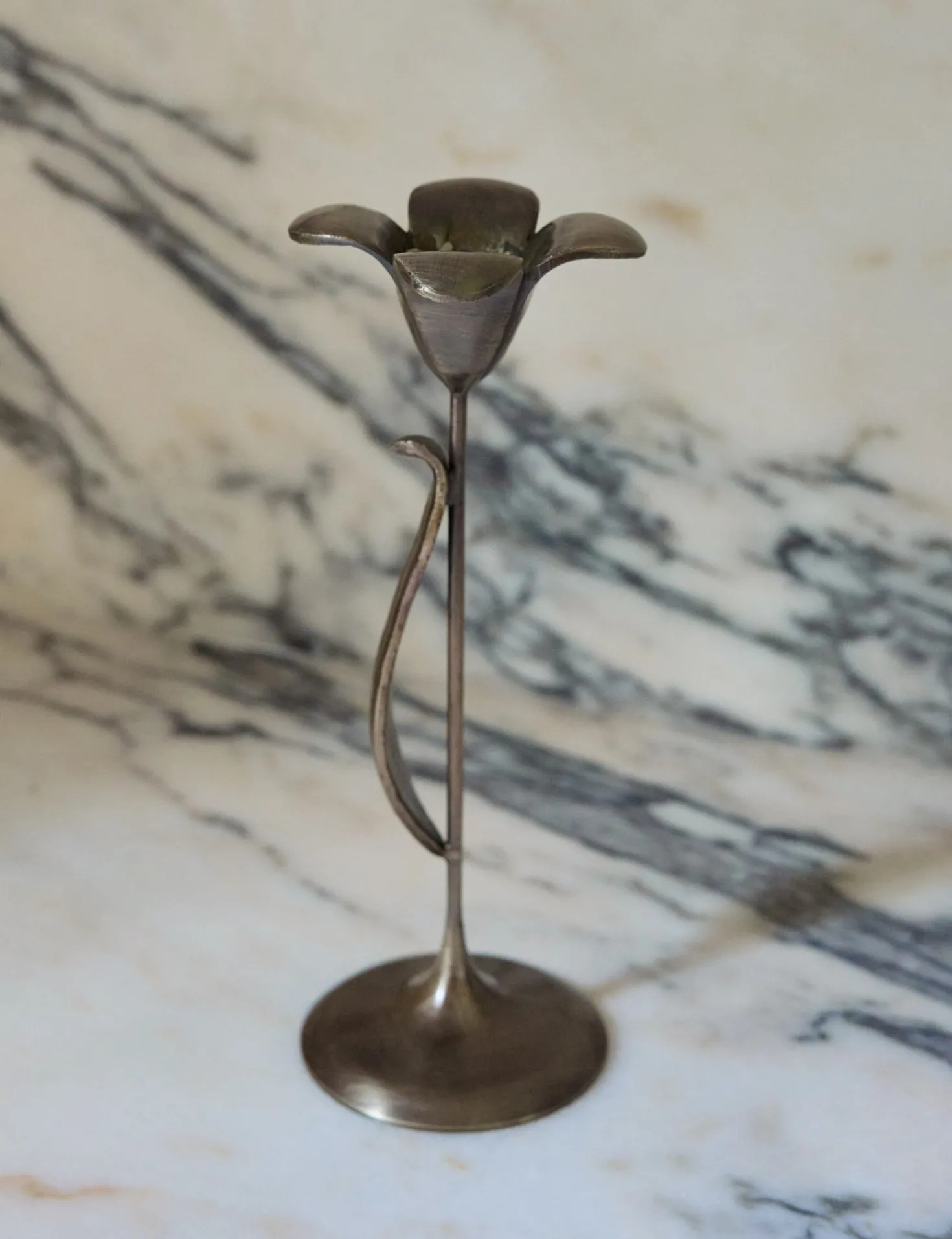 Olivia Floral Candlesticks (Set of 3) by Sarah Sherman Samuel